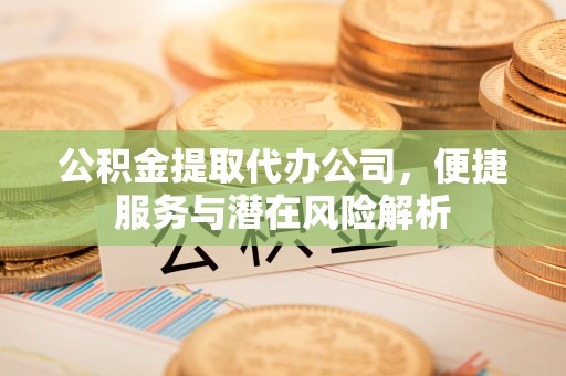 柳城公积金提取代办公司，便捷服务与潜在风险解析