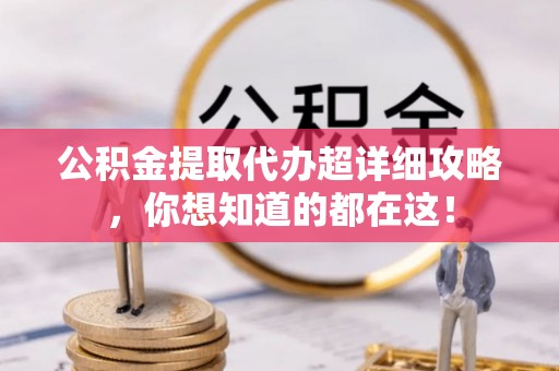 柳城公积金提取代办超详细攻略，你想知道的都在这！