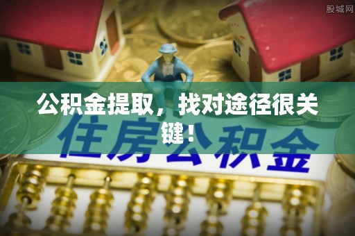 柳城公积金提取，找对途径很关键！